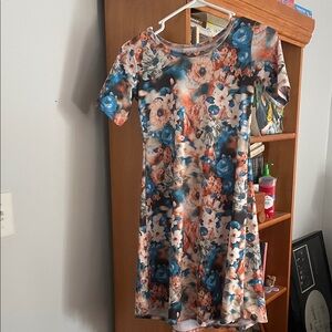 LuLaRoe Multicolor Short Sleeve Dress